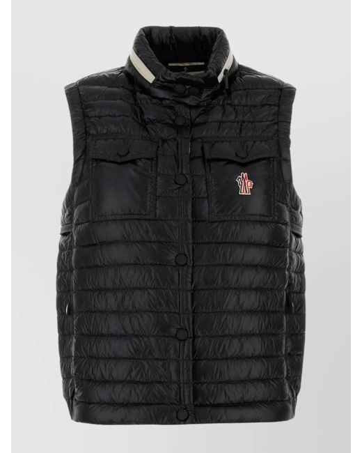 Moncler Black Down Quilted Vest