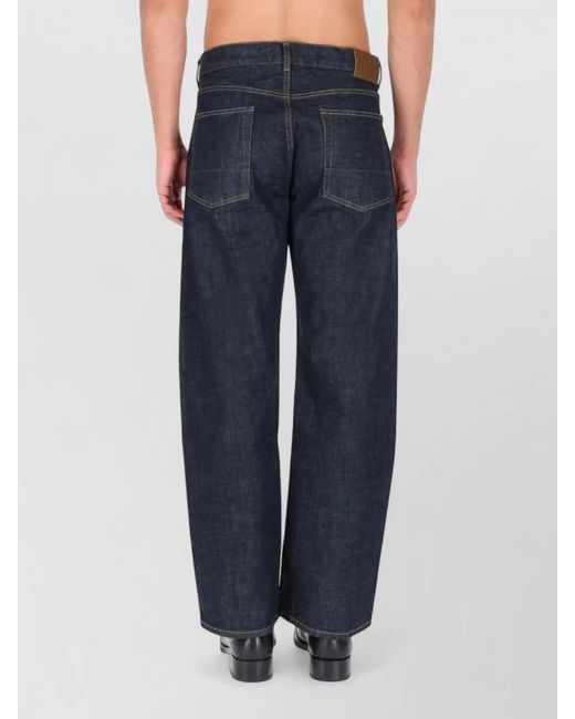 Our Legacy Blue Straight-Leg Jeans for men