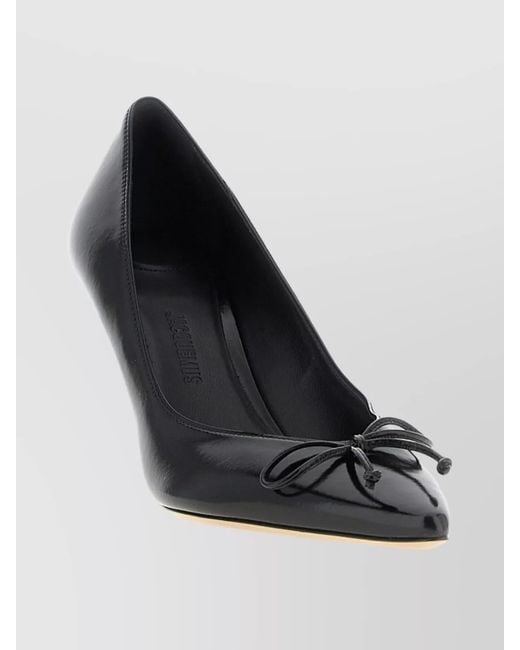 Jacquemus Black Leather Pumps