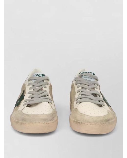 Golden Goose Deluxe Brand Natural Leather Low-Top Sneakers for men