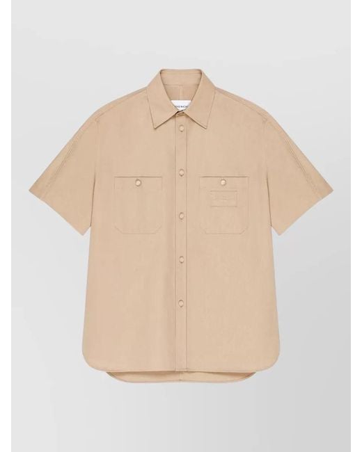 Givenchy Natural Cotton Shirt for men