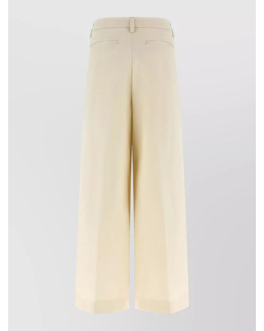 Thelatest Natural Deva Pants Belt Loops Back Side Pockets