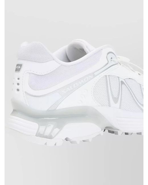 Salomon White Low-Top Sneakers