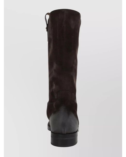 Church's Black Suede Leather Boots