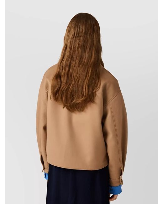 Miu Miu Natural Wool Fitted Jacket