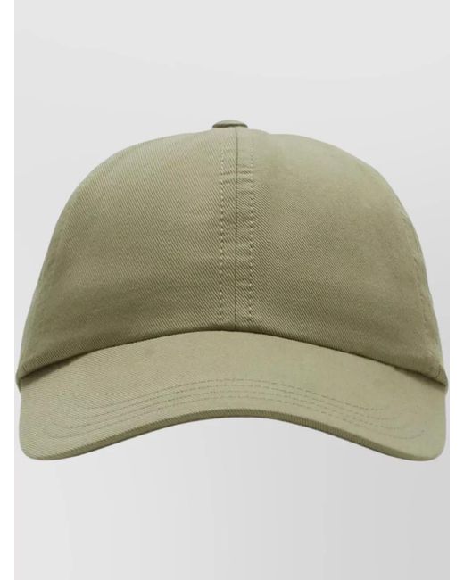 Burberry Green Cotton Logo-Embroidered Baseball Cap for men