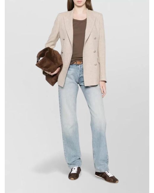 Tagliatore Natural Jacket Structured Shoulders Notched Lapels