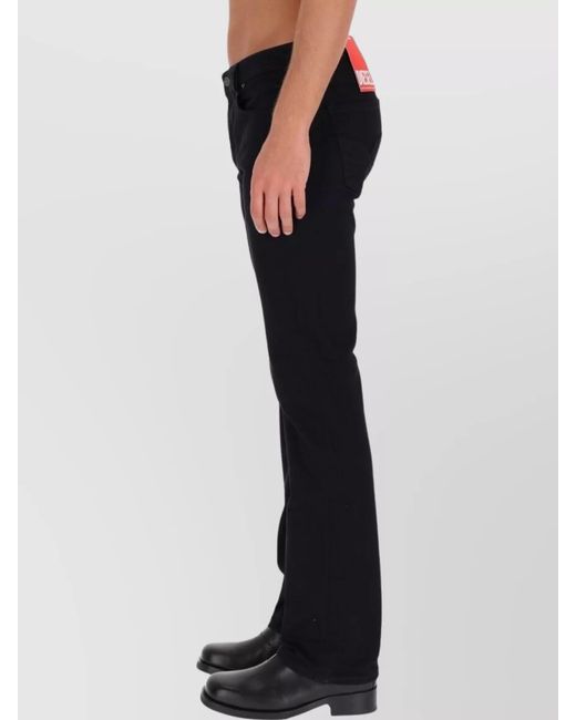 DIESEL Black 1985 Larkee Regular-Fit Denim Jeans for men
