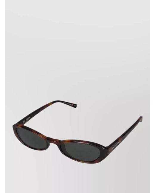 Saint Laurent Gray Sunglasses Sl 871 Sue 004 Oval Frame
