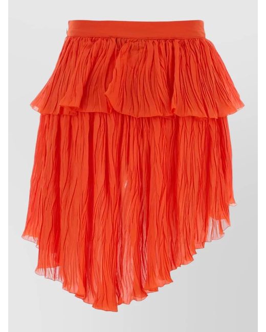 Blumarine Red Short Skirts
