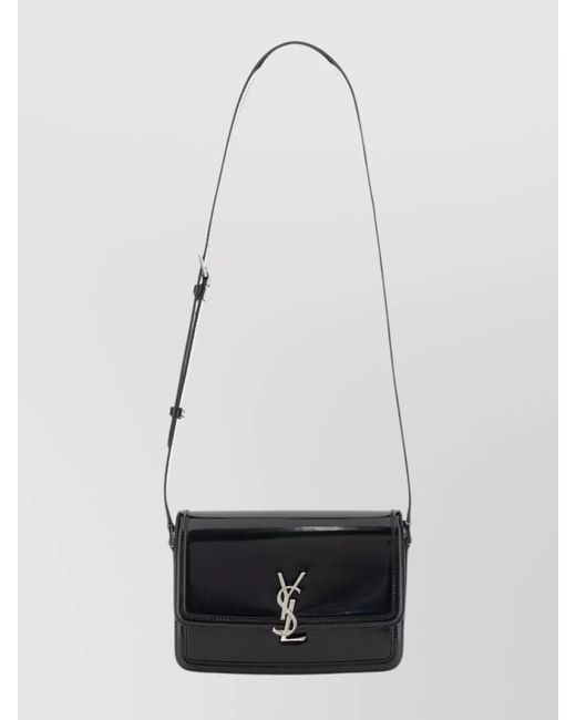 Saint Laurent White Medium Messenger Bag Adjustable Strap for men