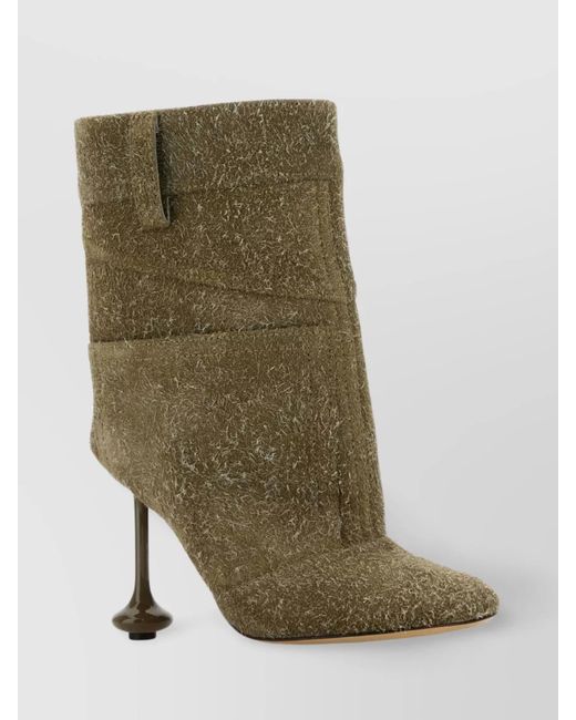 Loewe Green Toy Pointed-Toe Boots