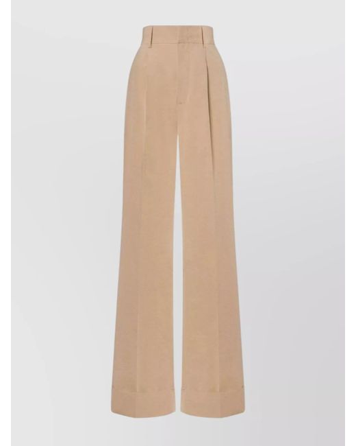Philosophy Natural Wide-Leg Trousers