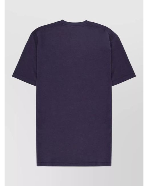 Tom Ford Blue Lyocell Cotton T-Shirt for men