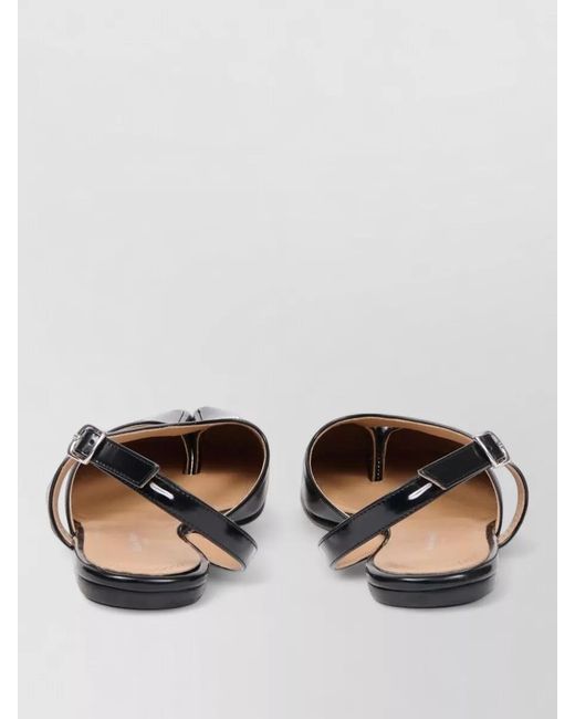 Maison Margiela Multicolor Tabi Flat Slingback Sandal Split Toe