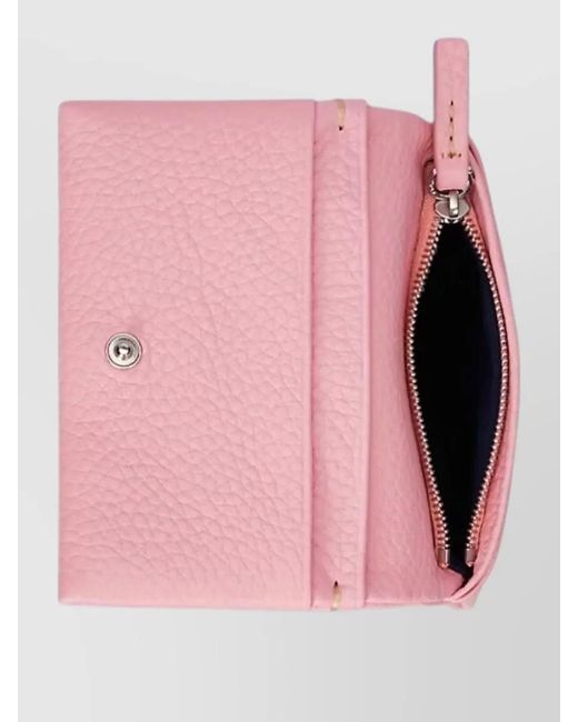 Ralph Lauren Pink Leather Cardholder