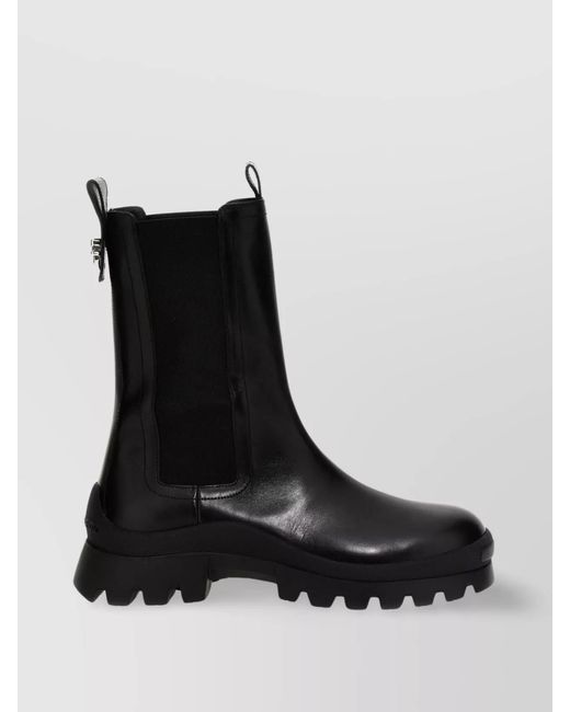 DSquared² Black Leather Ankle Boots