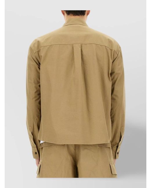 DSquared² Natural Cropped Shirt for men