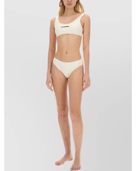 Jil Sander White Bikini Briefs