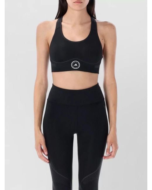 Adidas By Stella McCartney Black High-Support Sports Bra