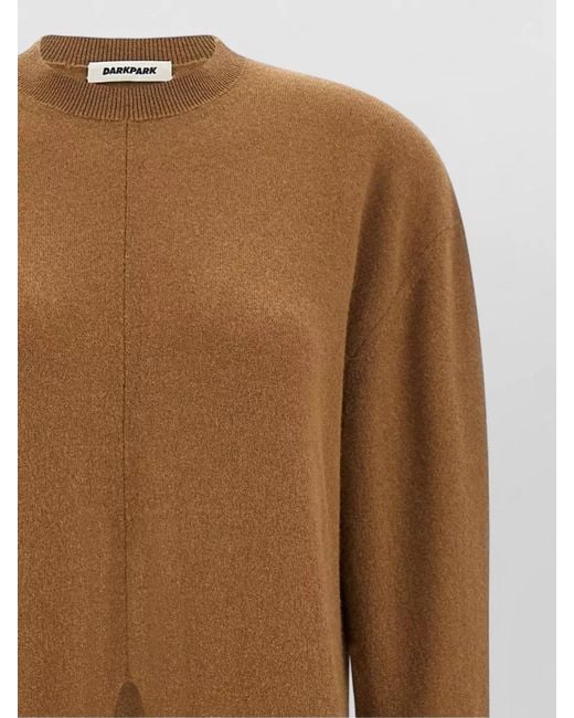 DARKPARK Natural Cashmere Merino Wool Knotted Long Sweater