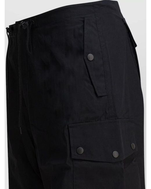 Needles Black Cargo Trousers for men