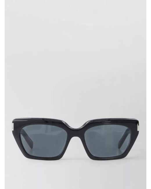 Saint Laurent Gray Sl 826 Page Cat Eye Acetate Sunglasses