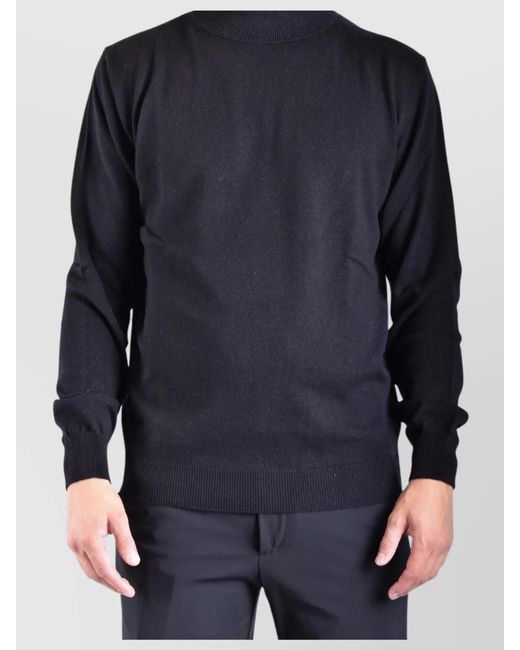 Dondup Black Cashmere Wool Jumper for men