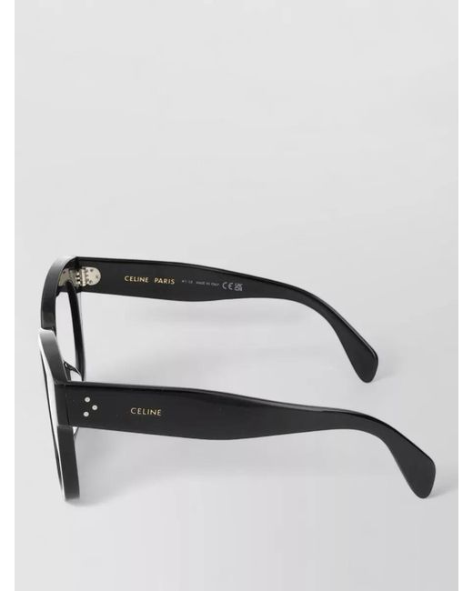 Céline Black Sunglasses Square Acetate Cl4002Un Gradient
