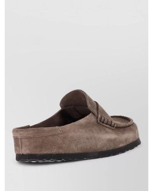 Birkenstock Brown Casual Flat Mules Slippers Indoor Outdoor