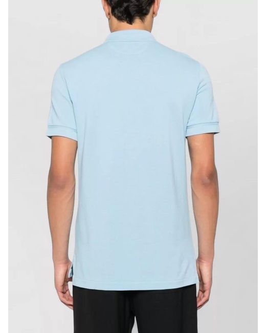 Tom Ford Blue Short-Sleeve Polo Shirt for men