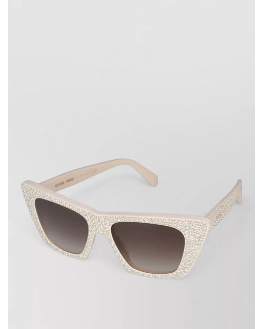 Céline Natural Sunglasses Square Cl4187Is 25F 16 145