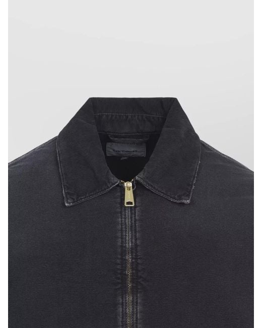 Carhartt Blue Arcan Work Jacket Cotton Canvas for men