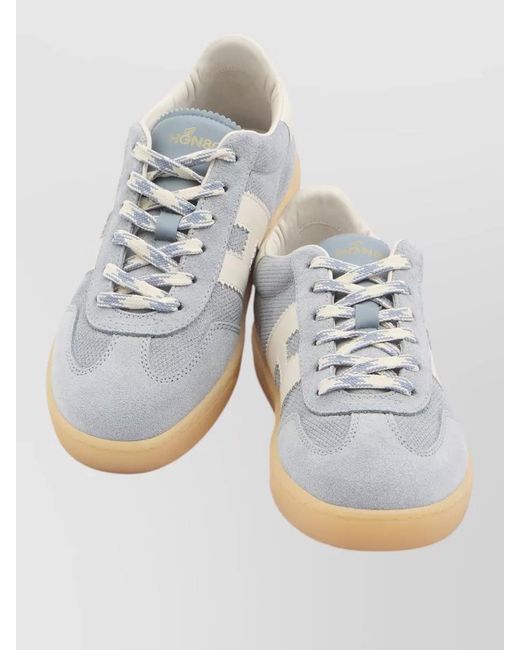 Hogan Multicolor Leather Low-Top Sneakers