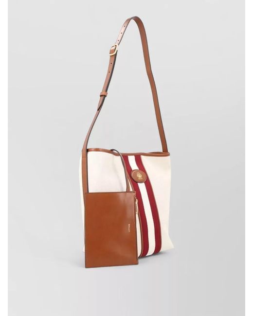 Bally White Tote Bag