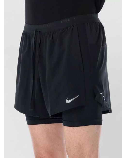 Nike Black Hybrid Running Shorts for men