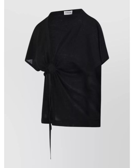 P.A.R.O.S.H. Black Camisole Top