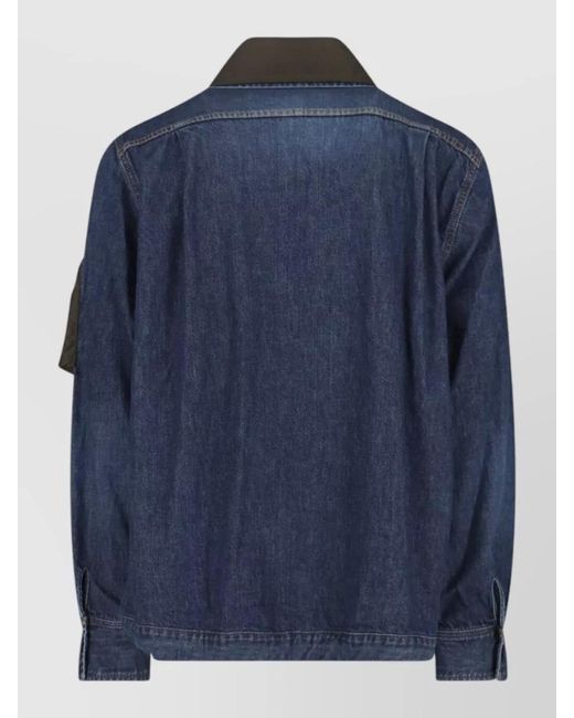 Sacai Blue Lightweight Jacket for men