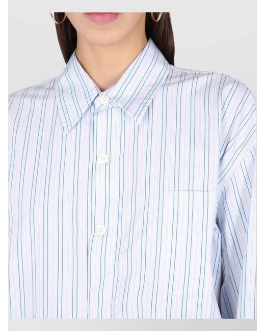Our Legacy Blue Striped Shirt