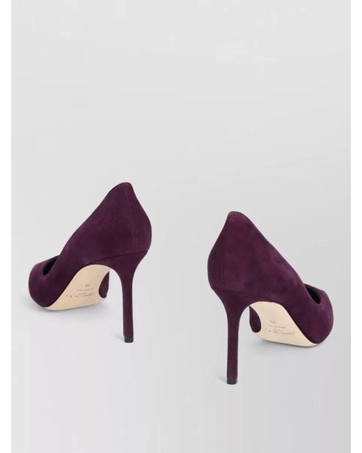 Jimmy Choo Purple Suede Pumps