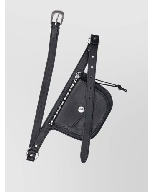 Our Legacy White Leather Purse
