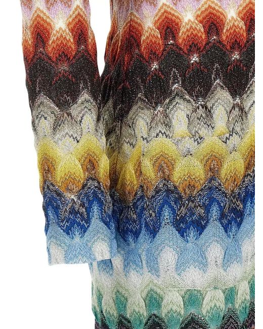 Missoni Blue Lam Lace Cardigan
