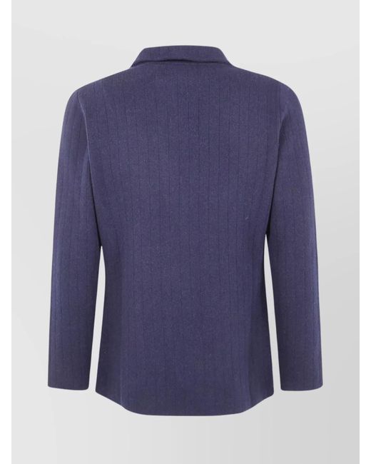 Lardini Blue Wool Cashmere Jacket for men