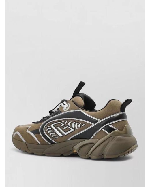 Balmain Black Cosmic Dust Trainers Chunky Sole Pull Tab for men