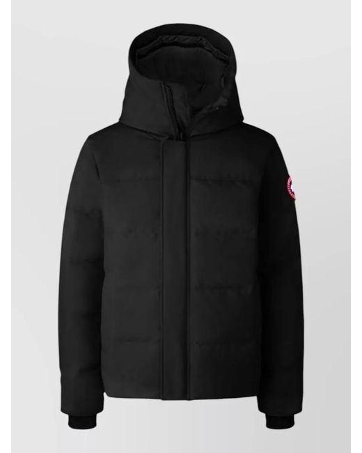Canada Goose Black Down Puffer Jacket for men