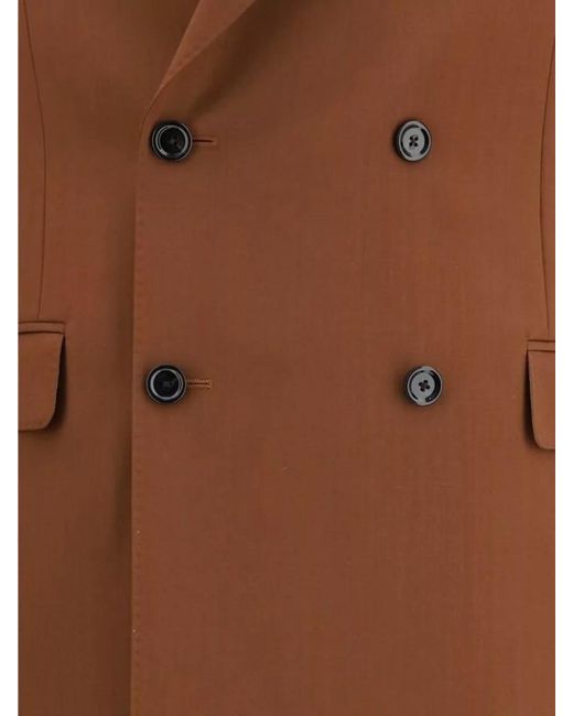 Lardini Brown Cotton Two-Piece Suit for men