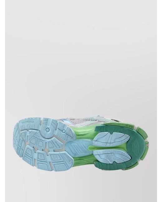 Balenciaga Blue Runner High-Top Sneakers