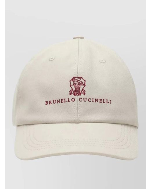 Brunello Cucinelli Natural Cap for men