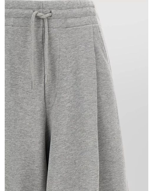 Dries Van Noten Gray Hadium Lounge Pants Back Pocket Wide Leg