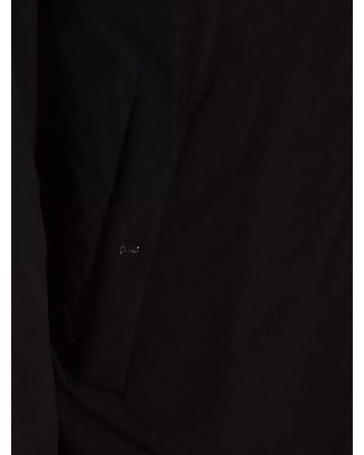 Herno Blue Down Hooded Parka for men